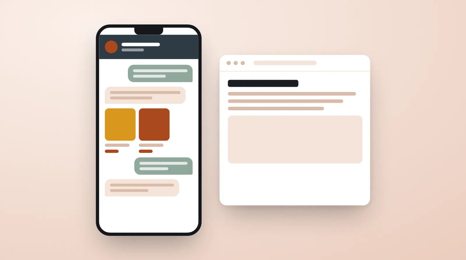 AI Chatbot Development — illustration
