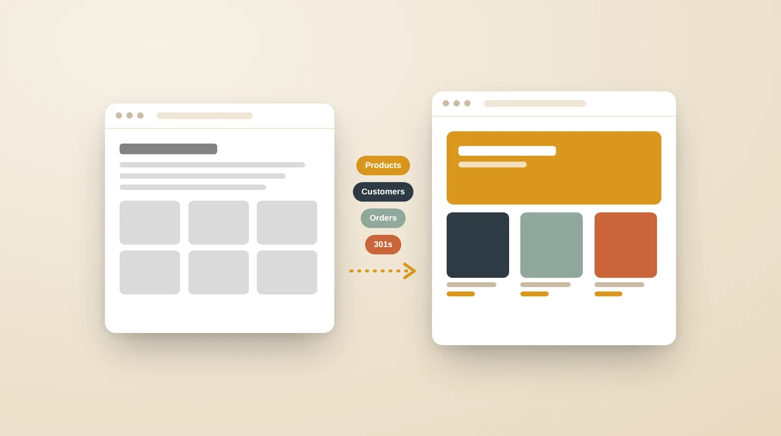 Shopify Migration — illustration